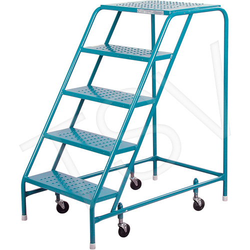 Rolling Step Ladder 5 steps no hand rail