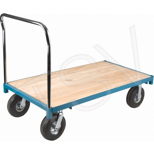 Chariot à plateforme en bois